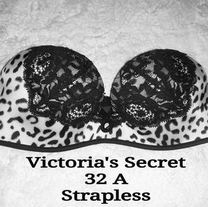Victoria's Secret Strapless Bra 32 A